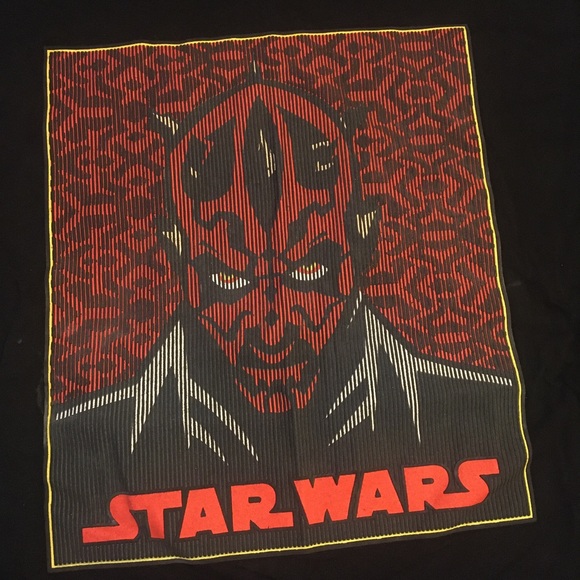 Vtg Star Wars Darth Maul Graphic Tee XL - Picture 3 of 8